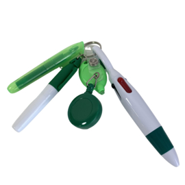 5 IN 1 - Tool & Schrijfsetje - groen