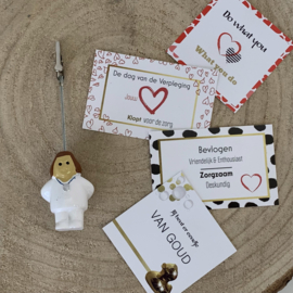 Memo clip kaarthouder | verzorging & verpleging