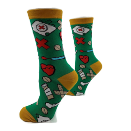 Happy2Wear Zorgsokken Healthy Green