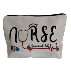 Canvas Tasje voor zorg essentials - NURSE Survival 3.0