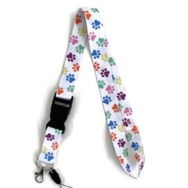 Lanyard - keycord - dierzorg & diergeneeskunde Happy Paws