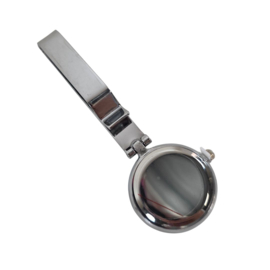 Luxe Verpleegster horloge Moderne clip Zilver