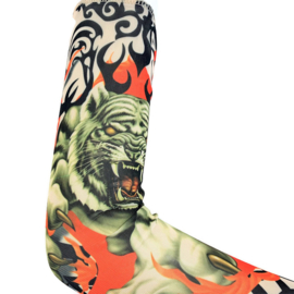 Gips sleeve tattoo Tijger