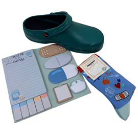 Sticky notes - memoboekje Nurse life BLUE