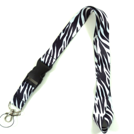 Lanyard - key cord - Zebra