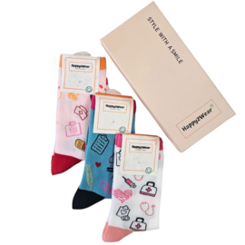 Socks in a Box - Doktersassistent - Happy2Wear