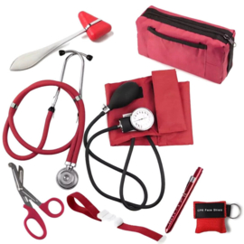 Stethoscoop - bloeddrukmeter & tools Rood
