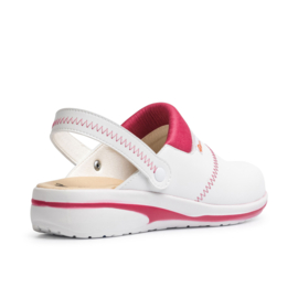 Dian MAR - Leren medische klompen - Fuchsia