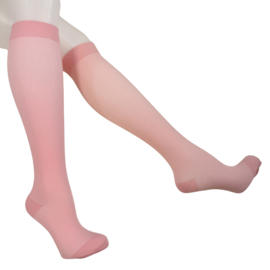 Compressie kousen - poeder roze