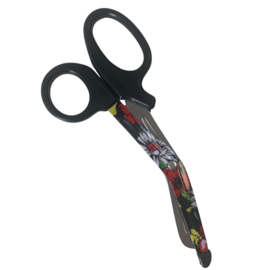 Utility schaar coated print - Bloemenveld