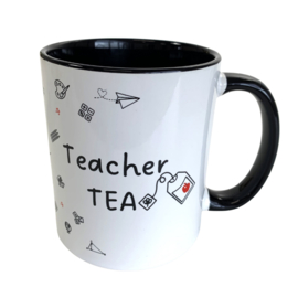 Mok onderwijs zwart - Teacher Tea