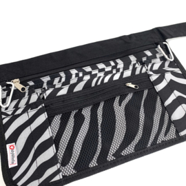 "perfectly imperfect" Heuptas zebra grijs-wit maat XL (sample sale)