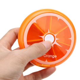Pillendoosje 7 dagen Fruity Orange