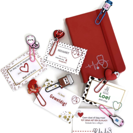 Paperclip met Zorgdetail 3D - NURSEHEART