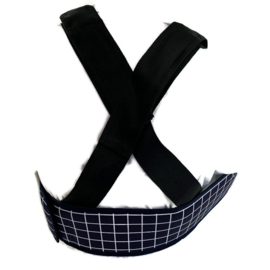 Schouder immobilisatie volwassene - nachtspalk - Geruit Blauw wit