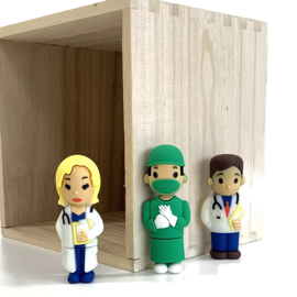 USB-stick Siliconen | Arts - verpleegkundige | dame