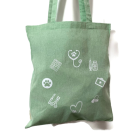 Linnen Tas | Dierzorg & Paraveterinair | Mint