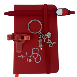 Schrijf & Blijf Set voor zorgprofessionals - ROOD