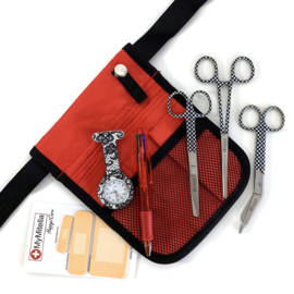 Verpleegkundige set - Tas & Tools - Rood