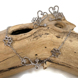 Oorstekers - Dierzorg - Happy Paws (925 silver)