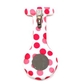 Verpleegkunde horloge Happy Dots Clip