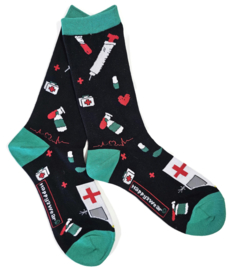 Happy2Wear sokken Happy Hospital Green