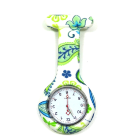 Verpleegster horloge Paisly clip
