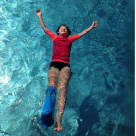 Zwemmen & waterpret met gips of verband
