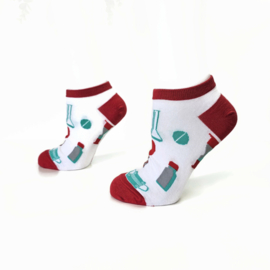 Happy2Wear verpleegkundige ENKEL sokken - Awesome Nurse