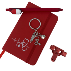Schrijf & Blijf Set voor zorgprofessionals - ROOD