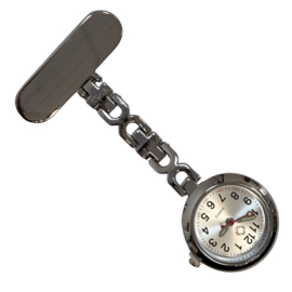 Schakel horloge - Care - Zilver