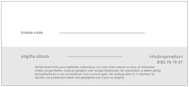 Cadeaubon MyMitella EUR 15