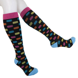 Compressie Verpleegkundige kousen - Happy Dots