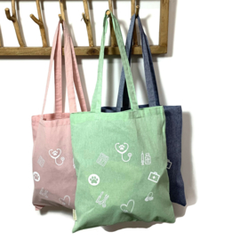Linnen Tas | Dierzorg & Paraveterinair | Mint