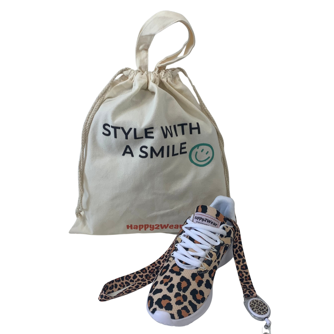 Happy2Wear Zorg Sneakers - Panter