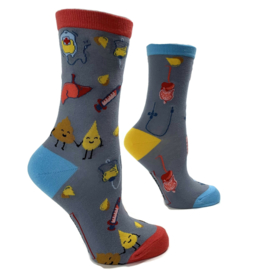 Happy2Wear MDL sokken mismatched - Maag Darm Lever afdeling