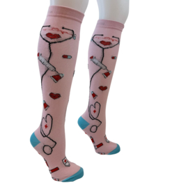 Kniekousen Nurse support - Roze