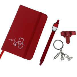 Schrijf & Blijf Set voor zorgprofessionals - ROOD
