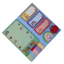 Sticky notes - memoboekje Leerkracht Dankjewel