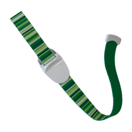 Stuwband - tourniquet MyMitella - Strepen Groen