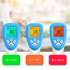 Digitale IR baby voorhoofd thermometer - paars