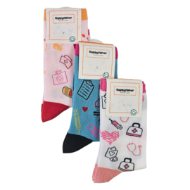 Socks in a Box - Doktersassistent - Happy2Wear