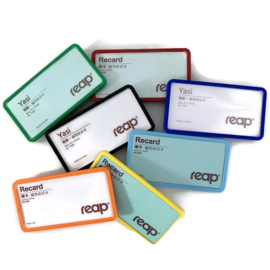 Naambadge 75 x 37 - rechthoek - Magneet