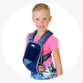 Schouder Immobilisatie kind / nachtspalk - blauw