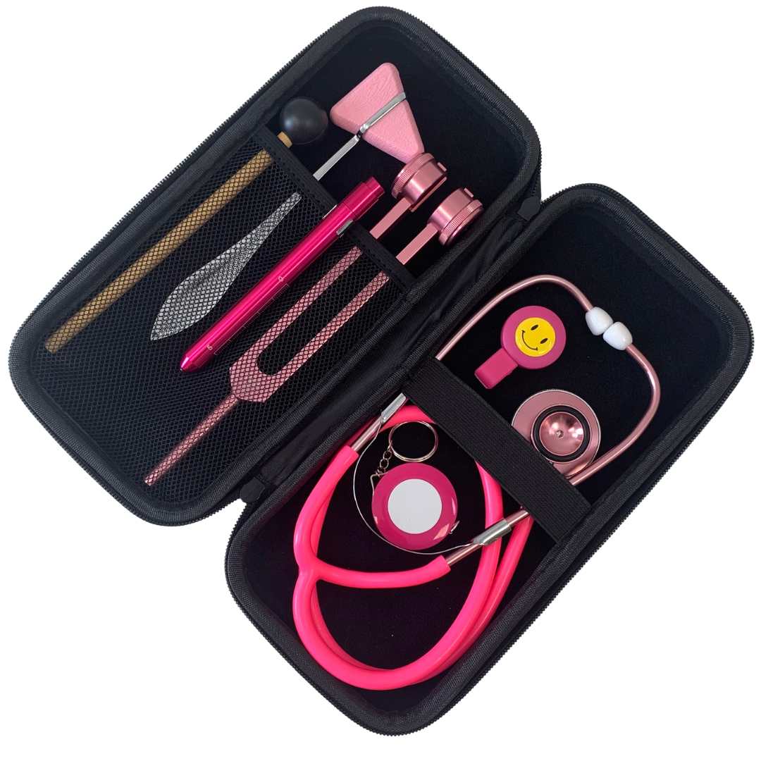 Stethoscoop + instrumenten set -  Classic Pink