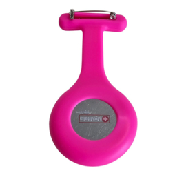Verpleegstershorloge Ton Sur Ton Fuchsia