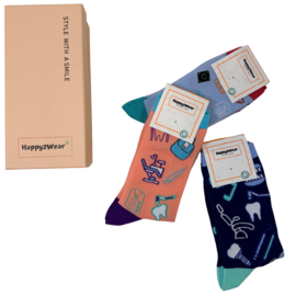Socks in a Box - Tandarts - Happy2Wear