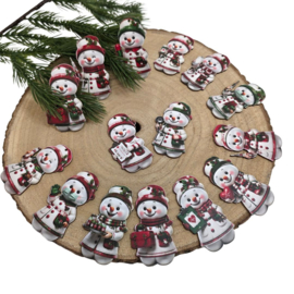 Kerstboom hangers zorg (15stuks) Kerstdecoratie