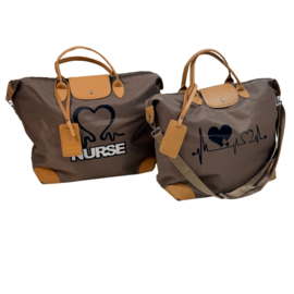 Dames tas shopper - Zorg - Bronze