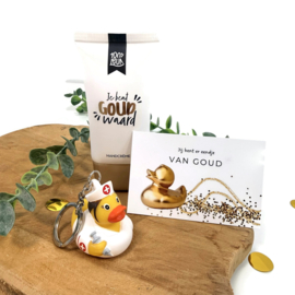 Cadeautje - Jij bent er EENDJE van goud